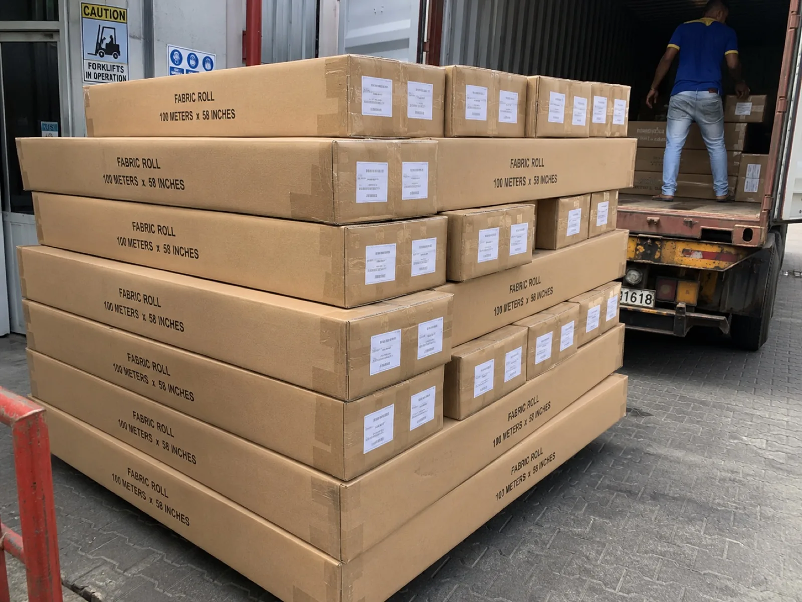 First Export Shipment · 1997